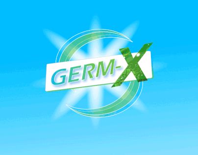 GERM-X Disinfectant -label design - Ahmed Elghaish